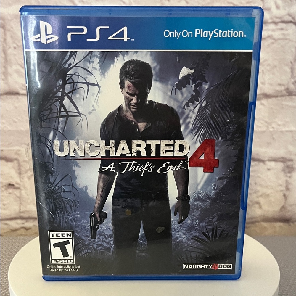 Uncharted 4: A Thief's End for PS4 - Blue Edition